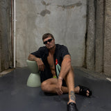 JUN Leather Slide